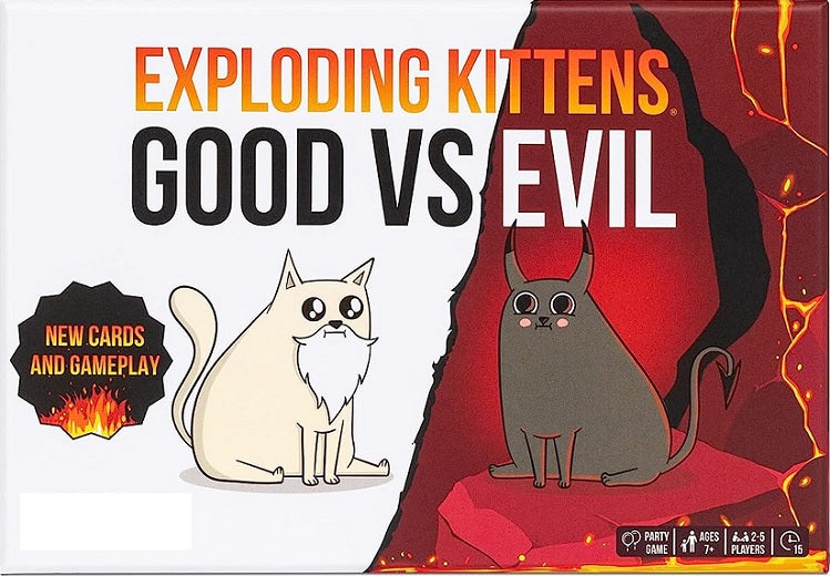 Load image into Gallery viewer, Exploding Kittens Good Vs Evil
