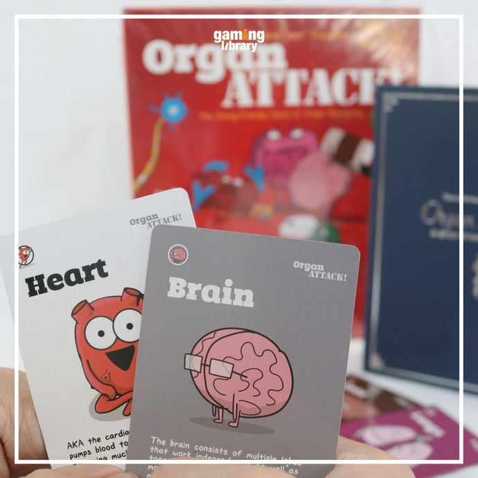 Organ Attack: A Brainy Card Game Full of Heart
