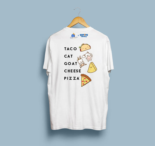 GL Merch White Shirt - Taco Cat PH