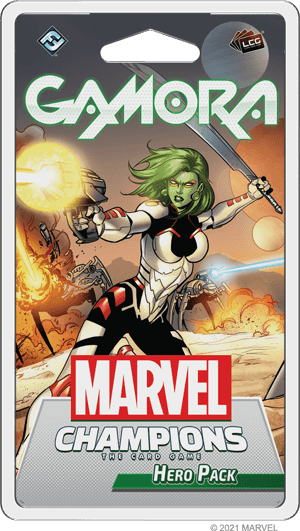 Marvel Champions: The Card Game – Gamora Hero Pack - Gaming Library