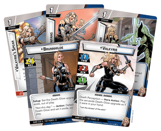 Marvel Champions: The Card Game – Valkyrie Hero Pack - Gaming Library