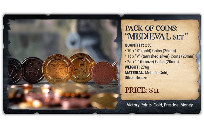 Upgrade Your Games 50 Metal Coins - Gaming Library