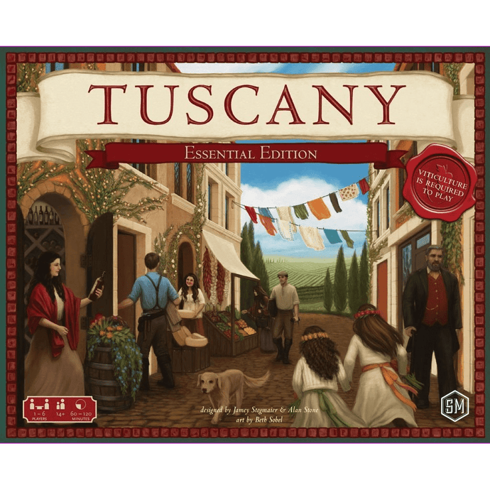 Viticulture - Tuscany: Essential Edition - Gaming Library